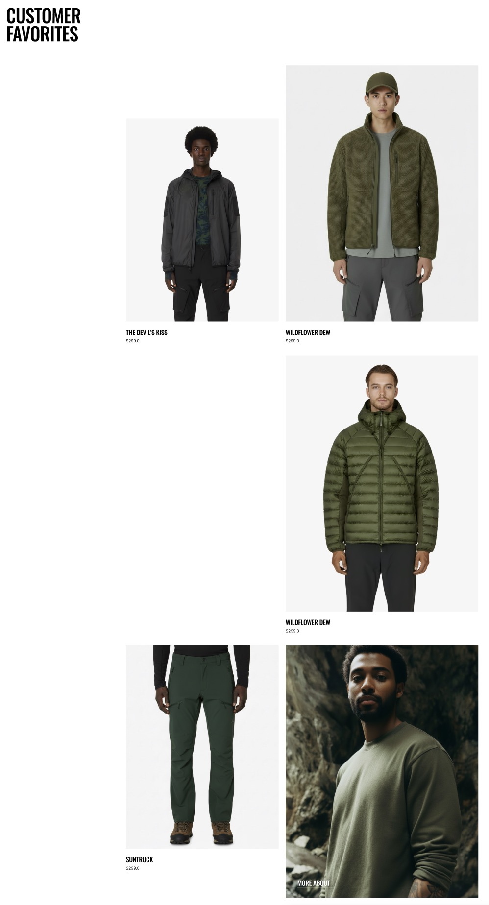 Collection: Asymmetric