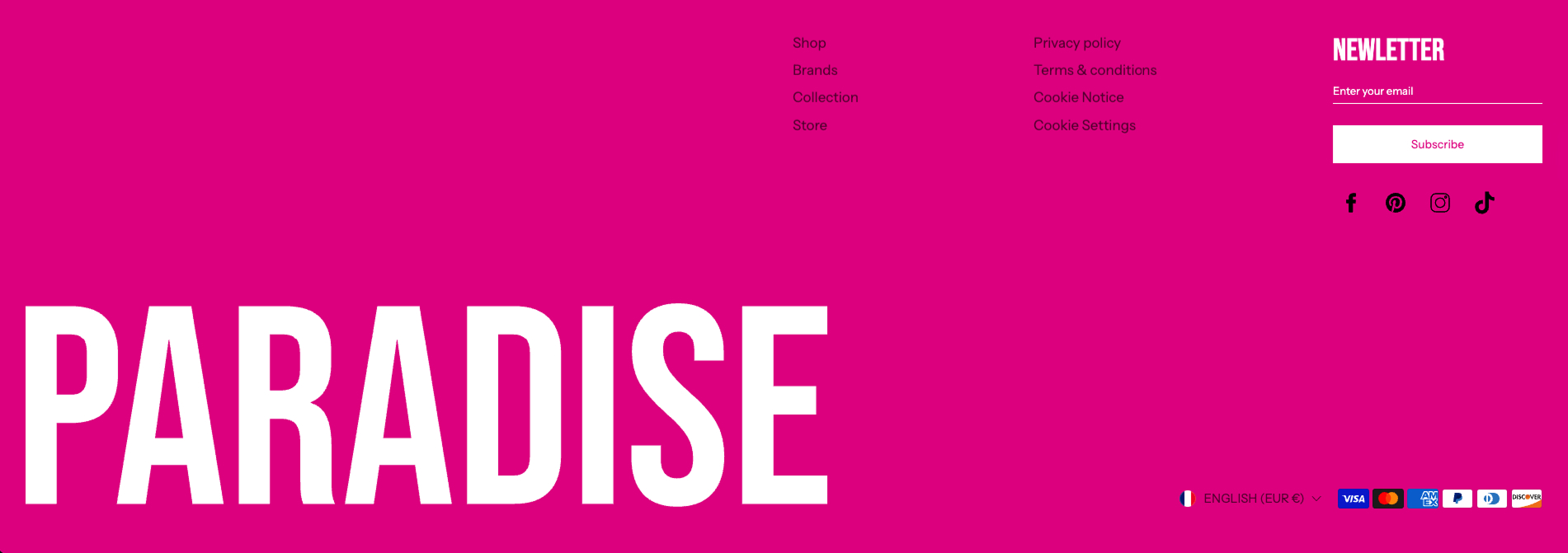 Footer: Classic light