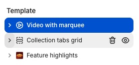 Video with marquee
