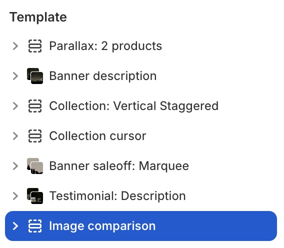 Image comparison