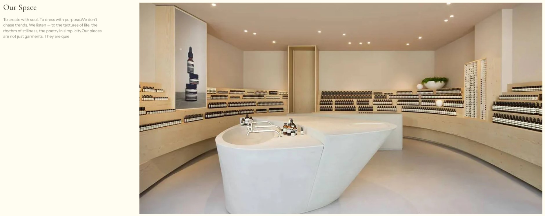 Image text atelier space