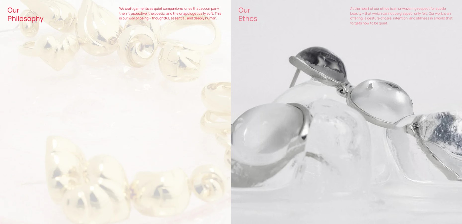 Image text design ethos