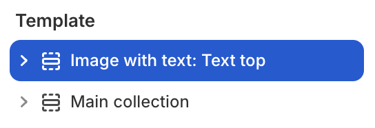 Image with text: Text top