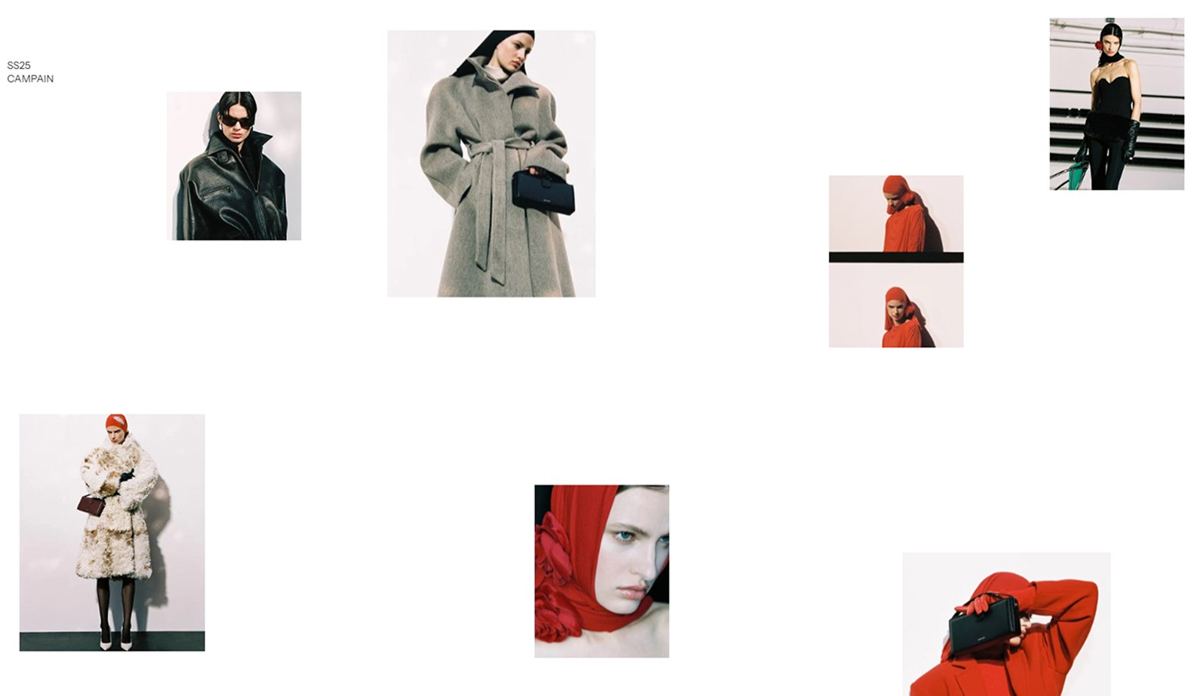 Collection list parallax