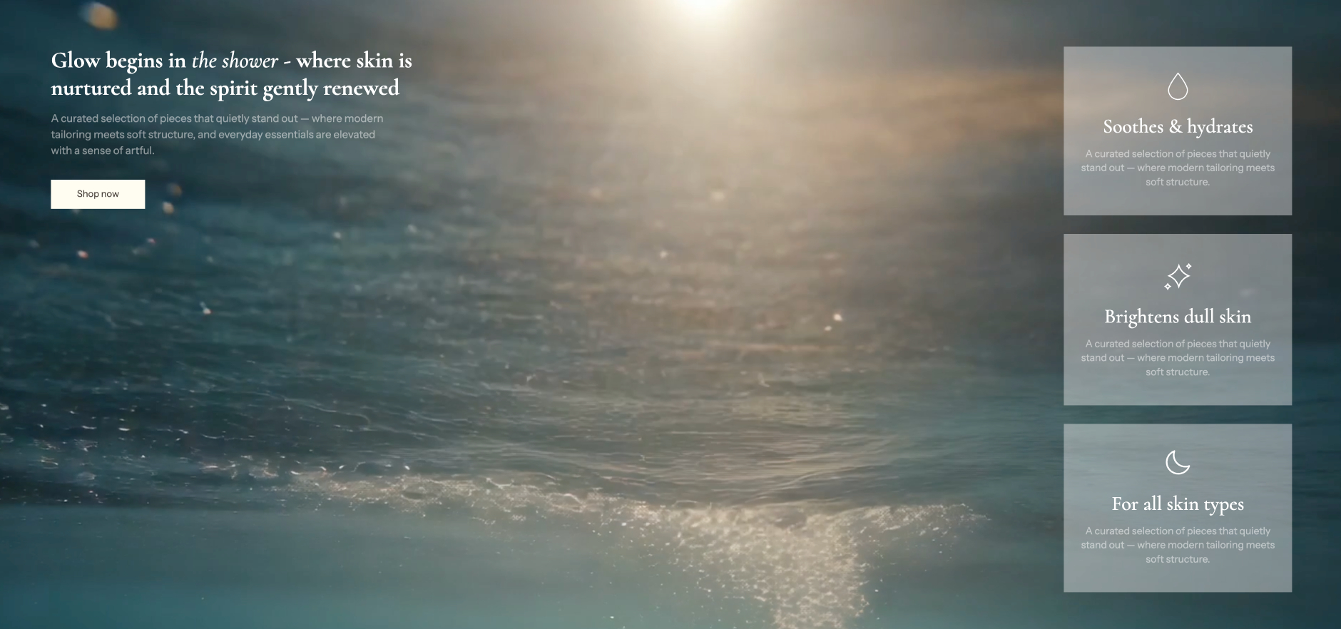 Banner video: Features