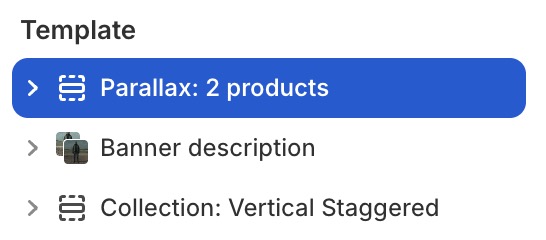 Parallax: 2 products