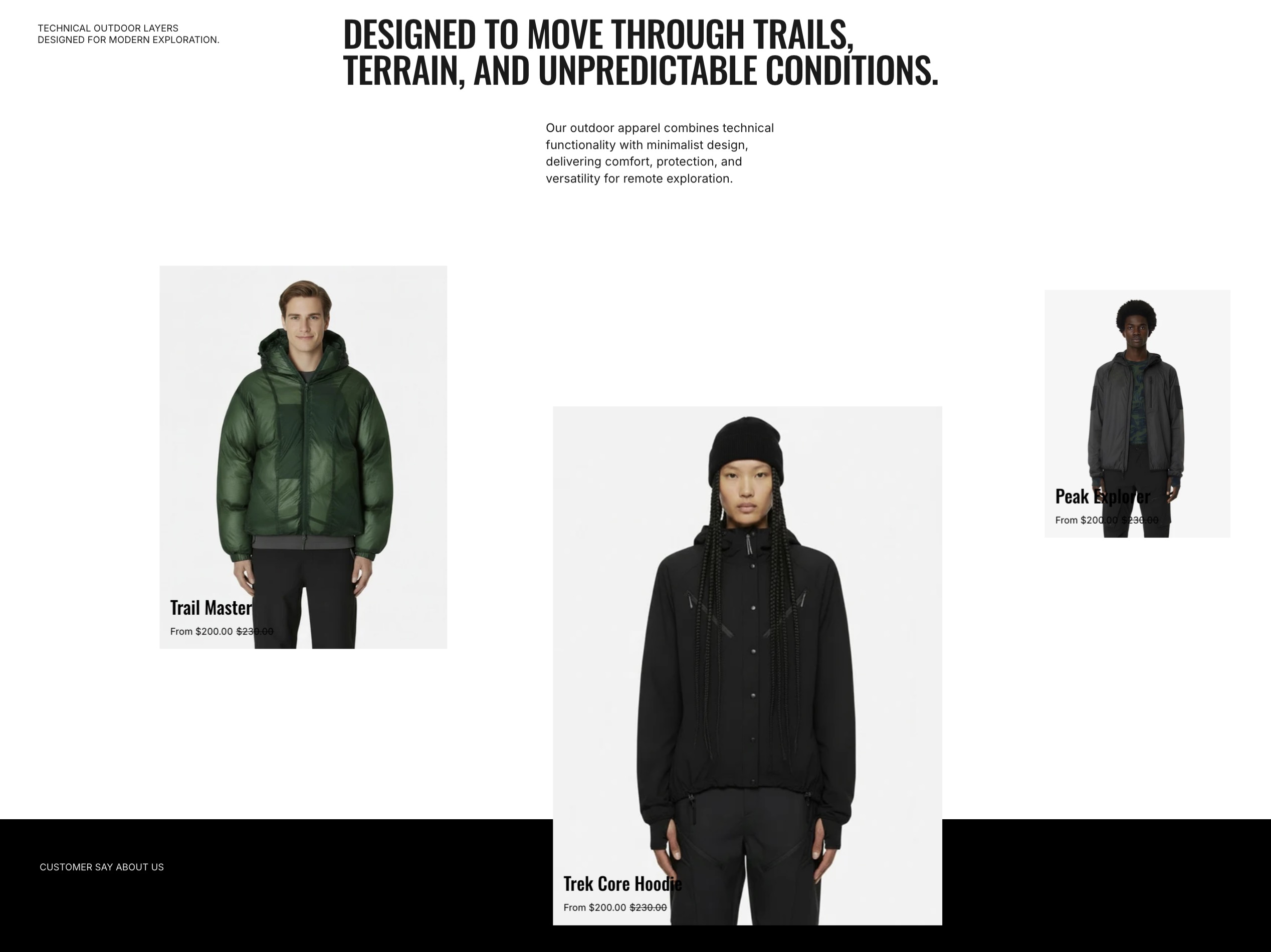 Parallax: 3 products