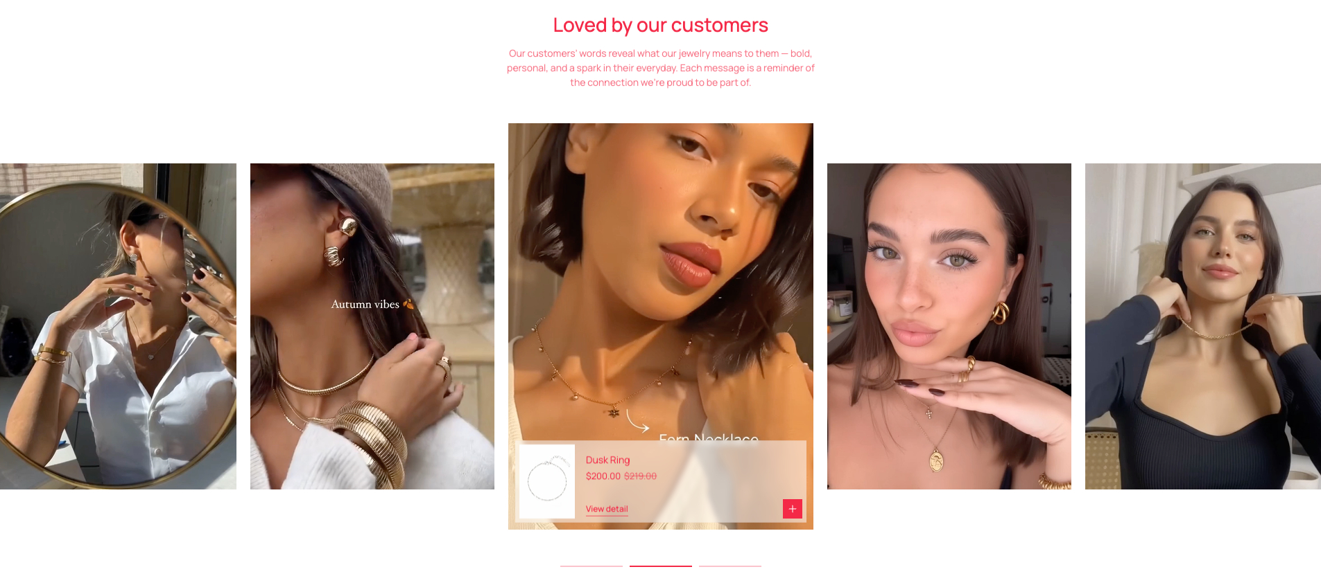 Product with video