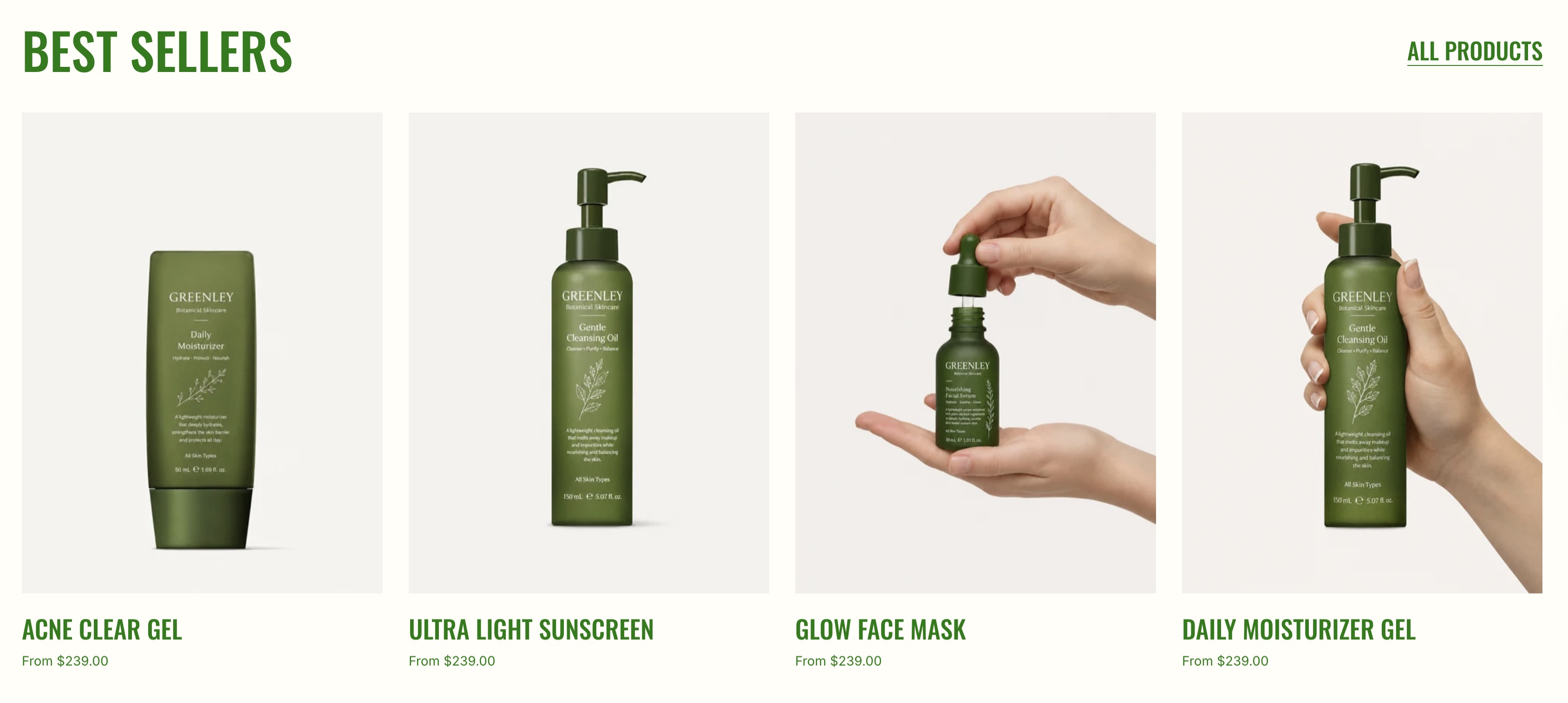 Product list