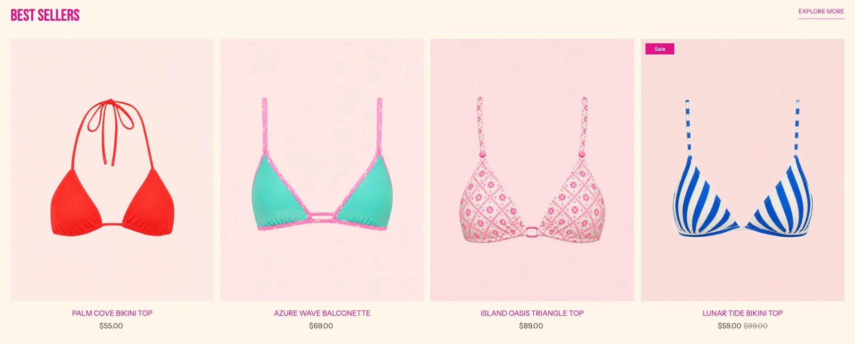 Product list