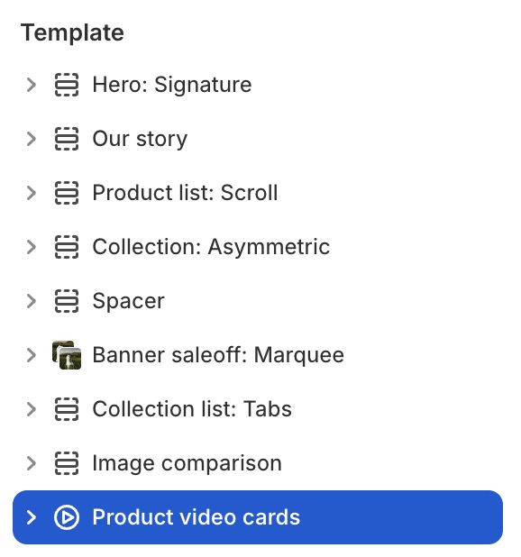 Product video cards
