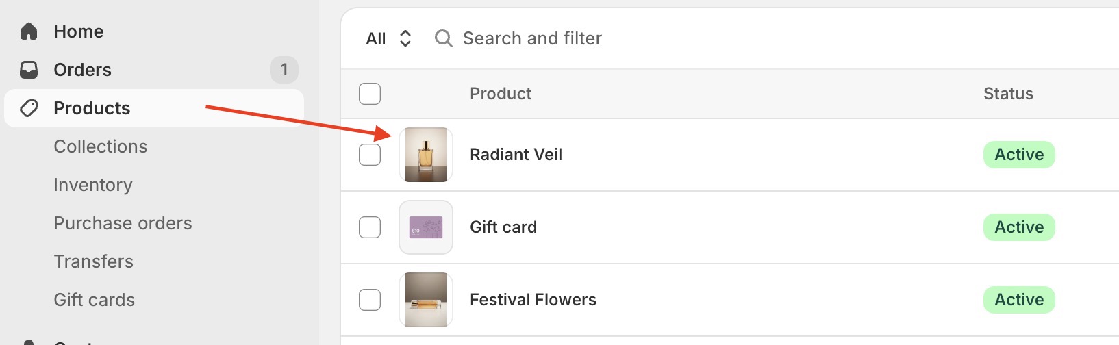 Seclect pre-order product