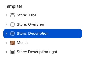 Store: Description