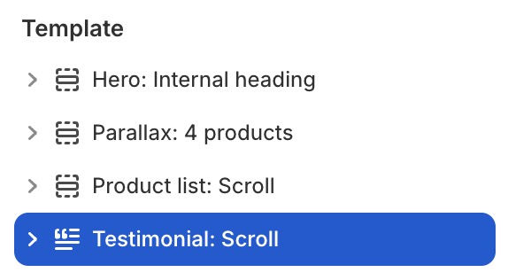Testimonial: Scroll